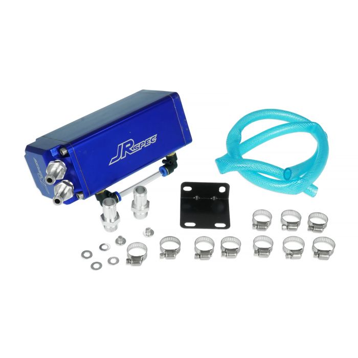 JRspec Oil Catch Tank Model 02 Blue 16mm