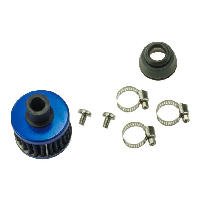 JRspec oil catch tank model 05 Blue 10 mm