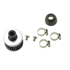 JRspec oil catch tank model 05 Silver 14 mm