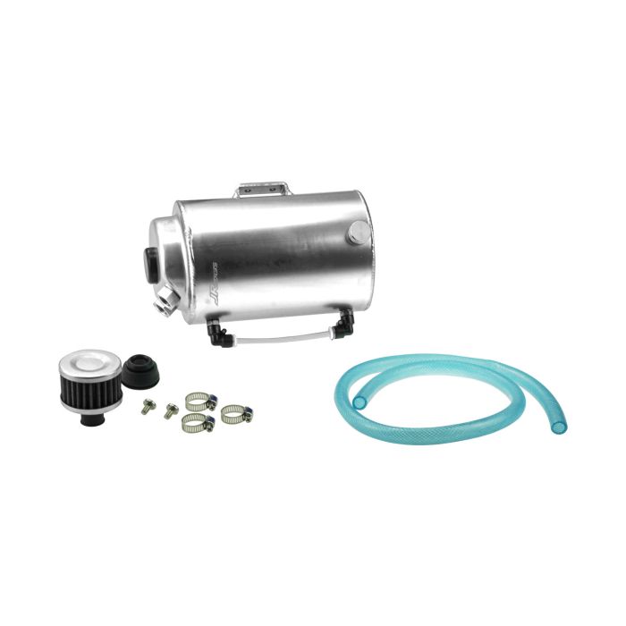 JRspec oil catch tank model 05 Silver 14 mm