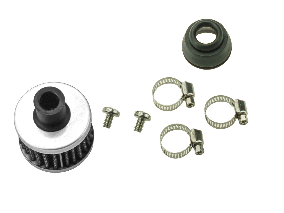 Catch tank de aceite JRspec modelo 05 plata 16 mm