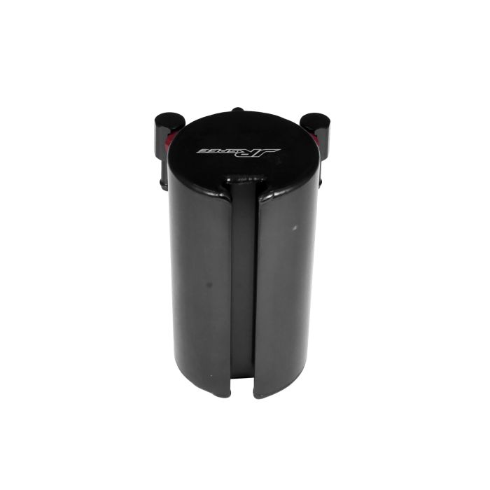 JRspec oil catch can, model 06, black, 16mm