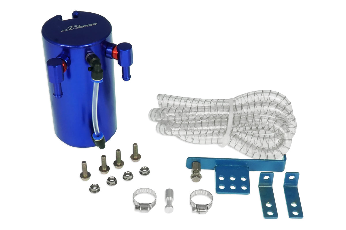 Catch tank de aceite JRspec modelo 06 azul 14 mm
