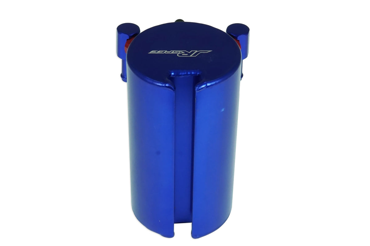 Catch tank de aceite JRspec modelo 06 azul 14 mm