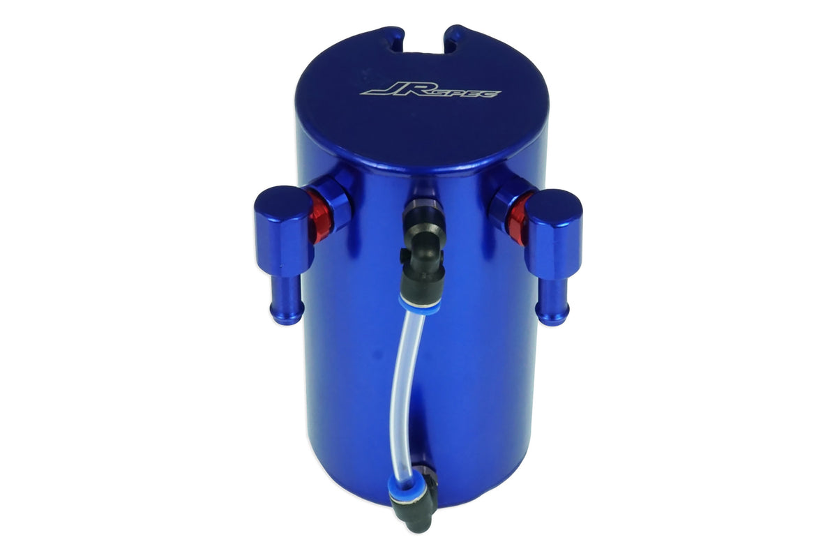 Catch tank de aceite JRspec modelo 06 azul 16 mm