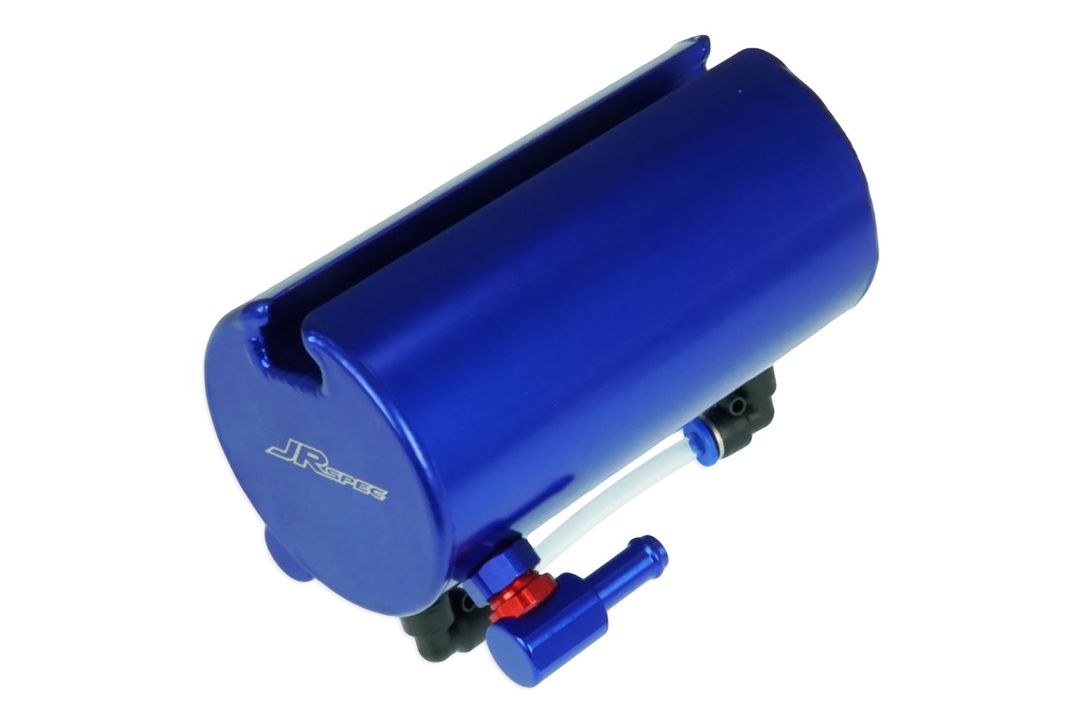 Catch tank de aceite JRspec modelo 06 azul 16 mm