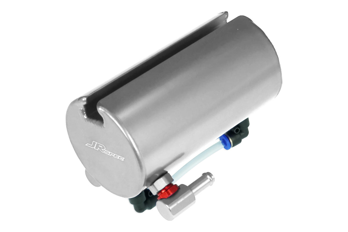 Catch tank de aceite JRspec modelo 06 plateado 12 mm