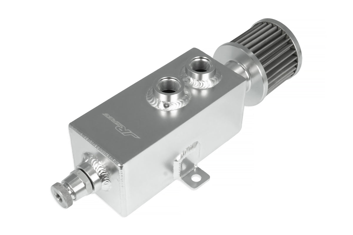 Catch tank de aceite JRspec modelo 09 plateado 14 mm