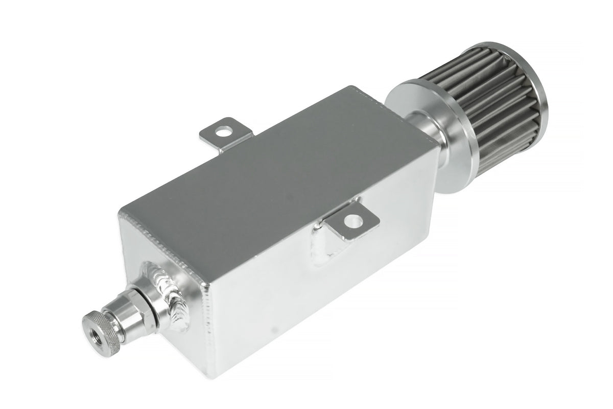 Oil catch tank JRspec modelo 09 plata 20 mm