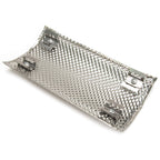 Protector de tubo de acero inoxidable 304 DEI 10254 - 11,43 x 21,59 cm (4,5" x 8,5")