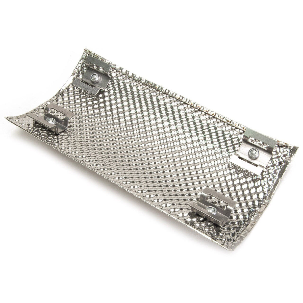 Protector de tubo de acero inoxidable 304 DEI 10255 - 15,24 x 30,48 cm (6" x 12")
