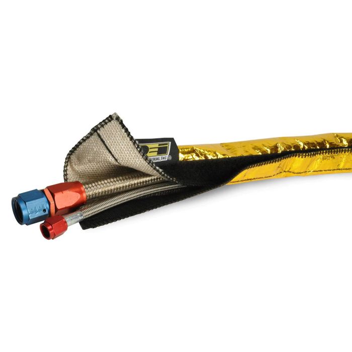DEI 010458 Heat Shroud Gold Thermal Sleeve - 0.5-1.25" x 36"