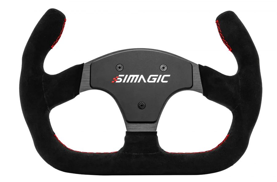 Volante de competición profesional en ante con forma de C 325 mm SIMAGIC simulador simracing