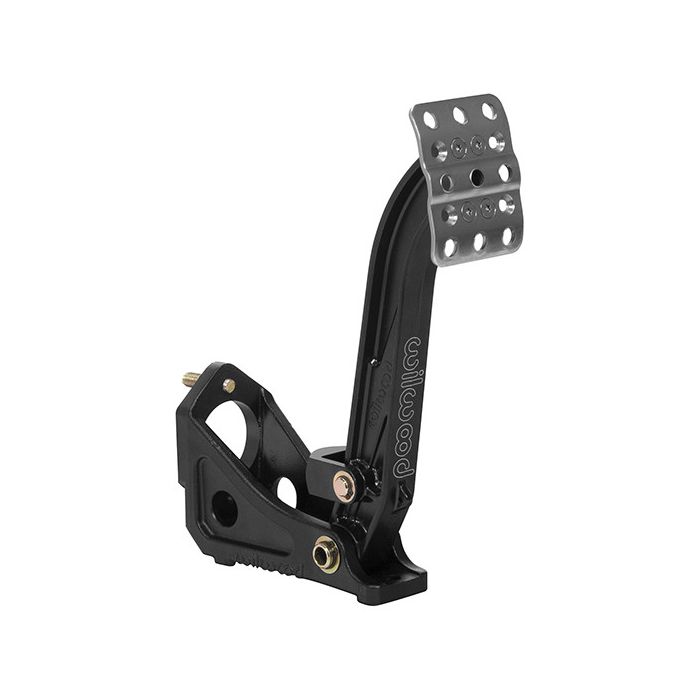 Conjunto de pedales Wilwood 340-13833, tipo freno o embrague, montaje en piso, aluminio.