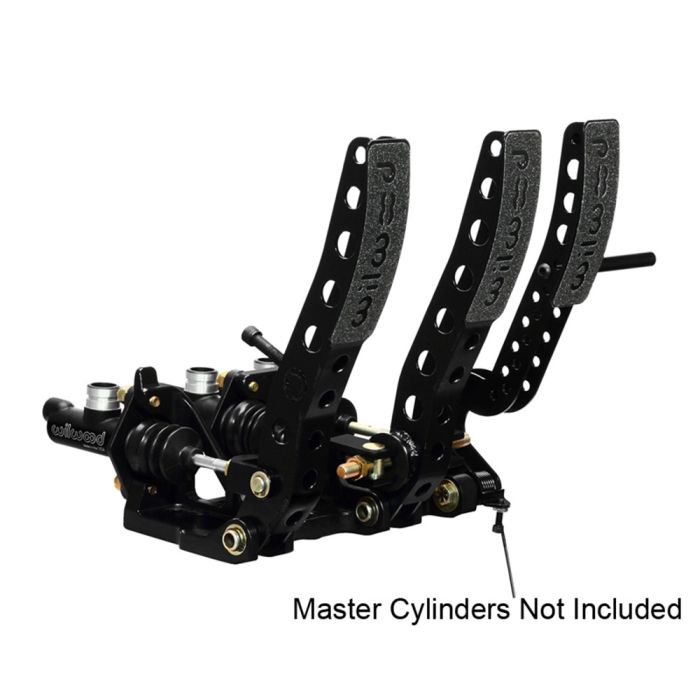 Conjunto de pedales Wilwood 340-12411 para montaje en piso, pedal del acelerador y varillaje