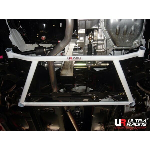 Barra inferior delantera (334) Ultra Racing para Perodua Viva (L251) 1.0 2WD 07-14