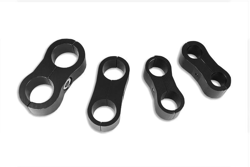 Abrazadera doble CLIPS AN6 para manguera de combustible