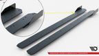 Difusores de taloneras Street Pro + flaps para Ford Mustang GT Mk7