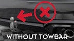 Difusor trasero de fibra de carbono prepreg para Audi RS6 C8 (version with towbar)