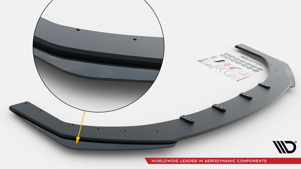 Splitter delantero Street Pro V.1 + flaps para BMW M2 Competition F87