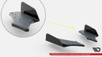 Splitters laterales traseros Street Pro + flaps para Mercedes-AMG C43 / AMG-Line Coupe C205