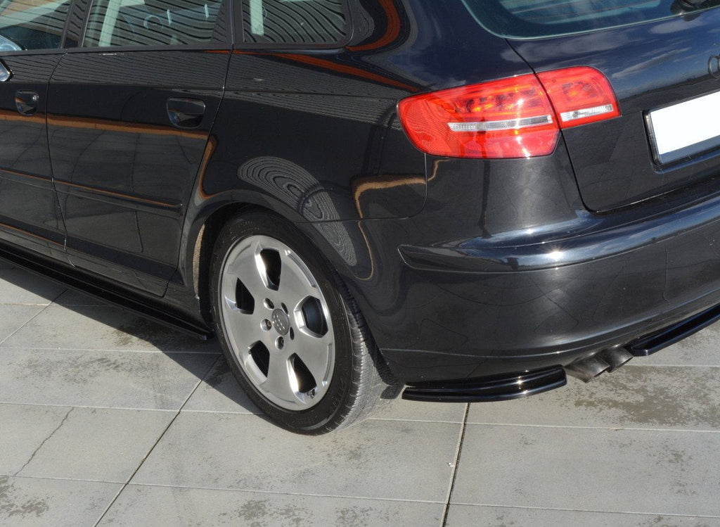 Splitters laterales traseros para Audi A3 Sportback 8P / 8P Facelift
