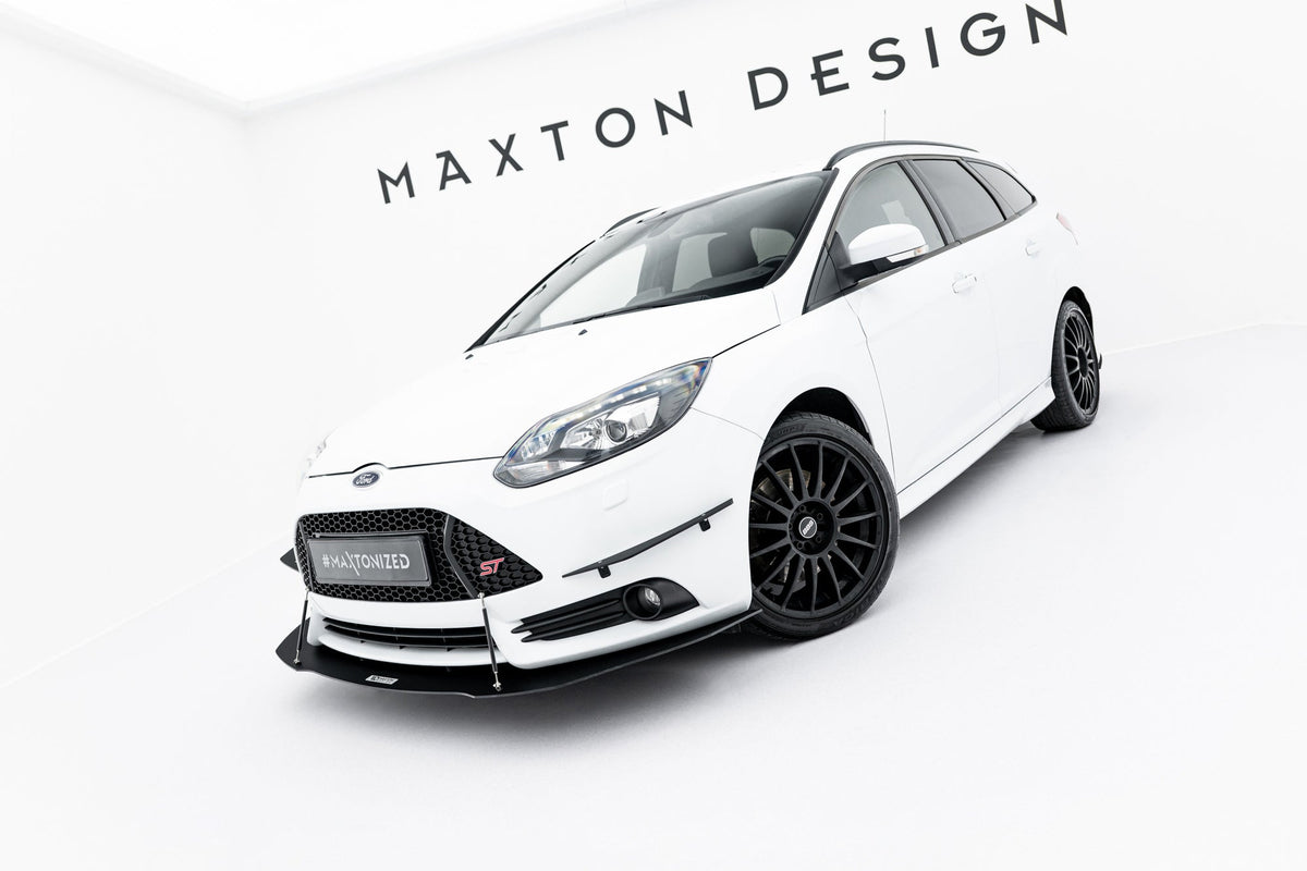 Canards de parachoques delantero para Ford Focus ST Mk3