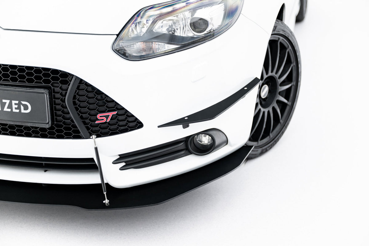 Canards de parachoques delantero para Ford Focus ST Mk3