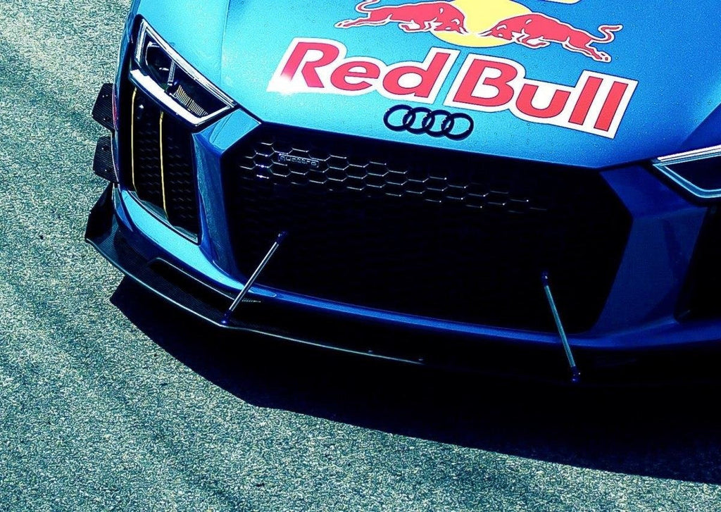 Canards de parachoques delantero para Audi R8 Mk.2