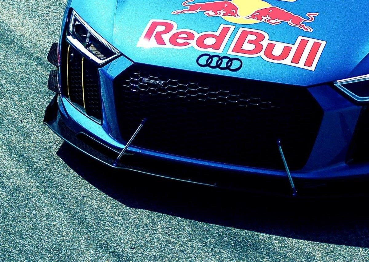 Canards de parachoques delantero para Audi R8 Mk.2