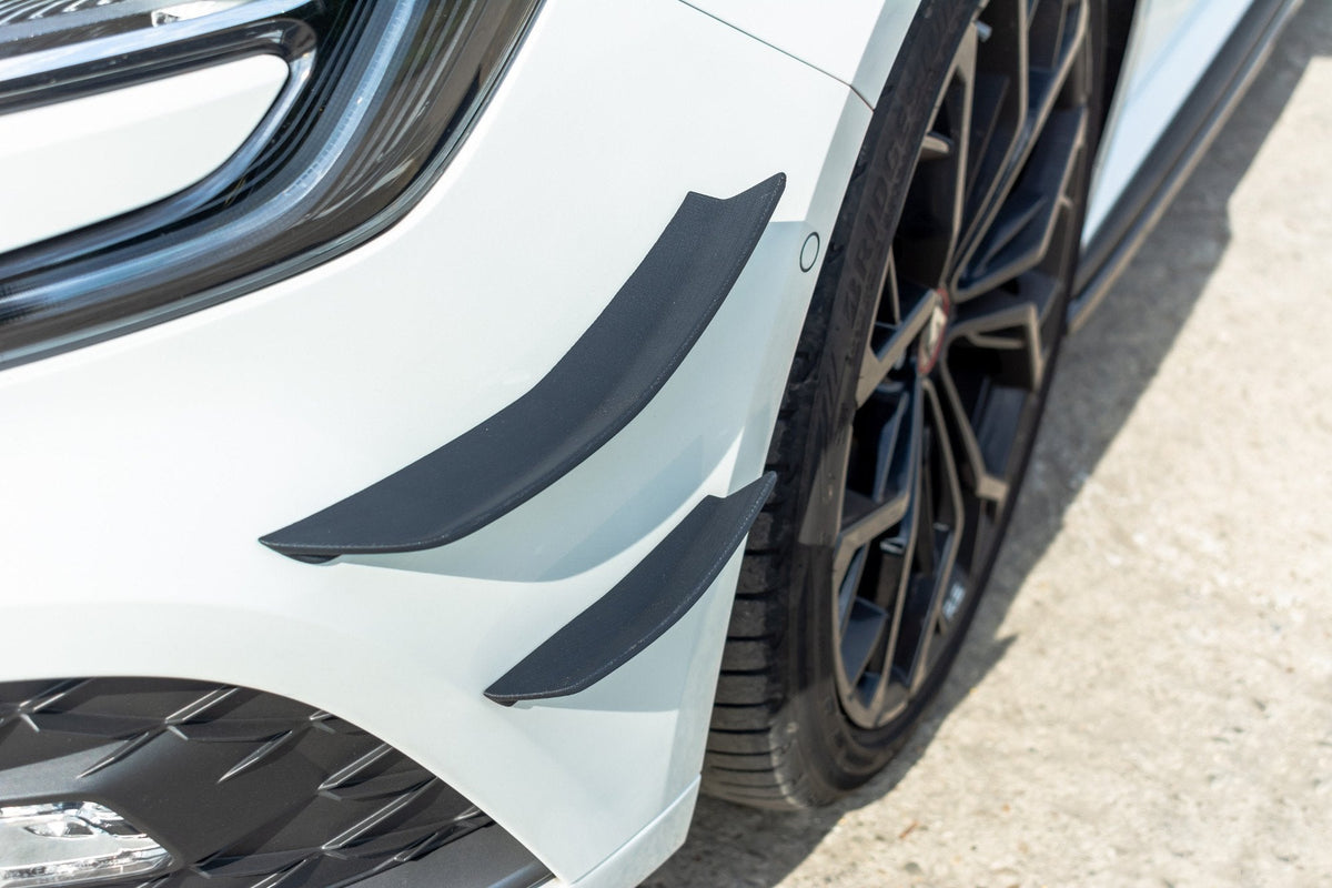 Canards de parachoques delantero para Renault Megane Mk4 RS