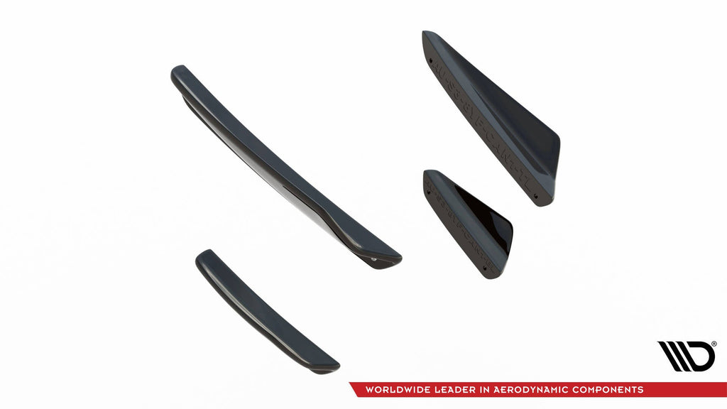 Canards de parachoques delantero para Audi A3 S-Line Sedan / S3 Sedan 8Y Facelift