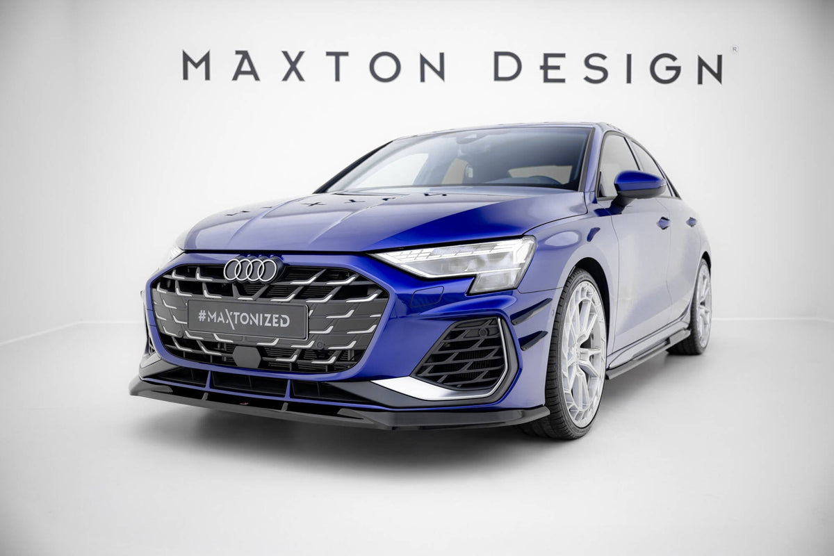 Canards de parachoques delantero para Audi A3 S-Line Sedan / S3 Sedan 8Y Facelift
