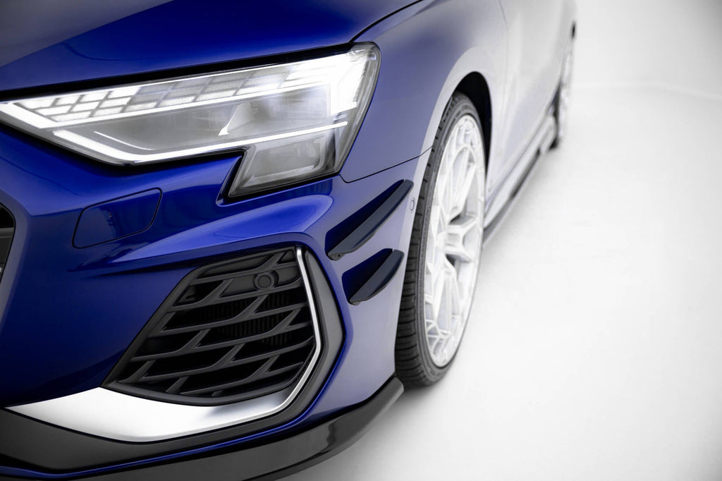 Canards de parachoques delantero para Audi A3 S-Line Sedan / S3 Sedan 8Y Facelift