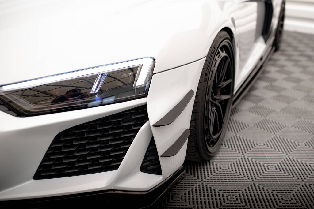 Canards de parachoques delantero para Audi R8 Mk2 Facelift