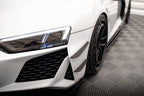Canards de parachoques delantero para Audi R8 Mk2 Facelift