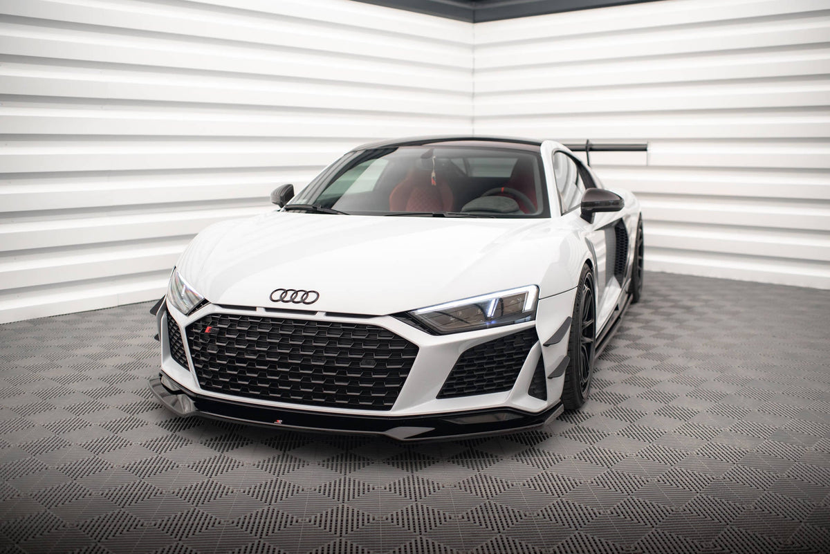 Canards de parachoques delantero para Audi R8 Mk2 Facelift