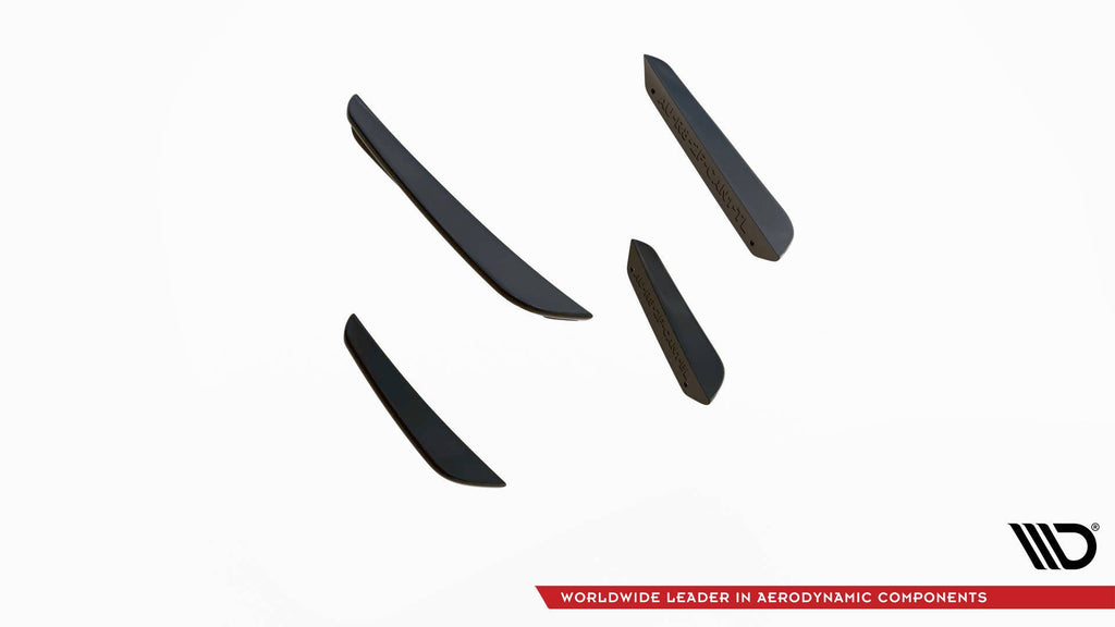 Canards de parachoques delantero para Audi R8 Mk2 Facelift