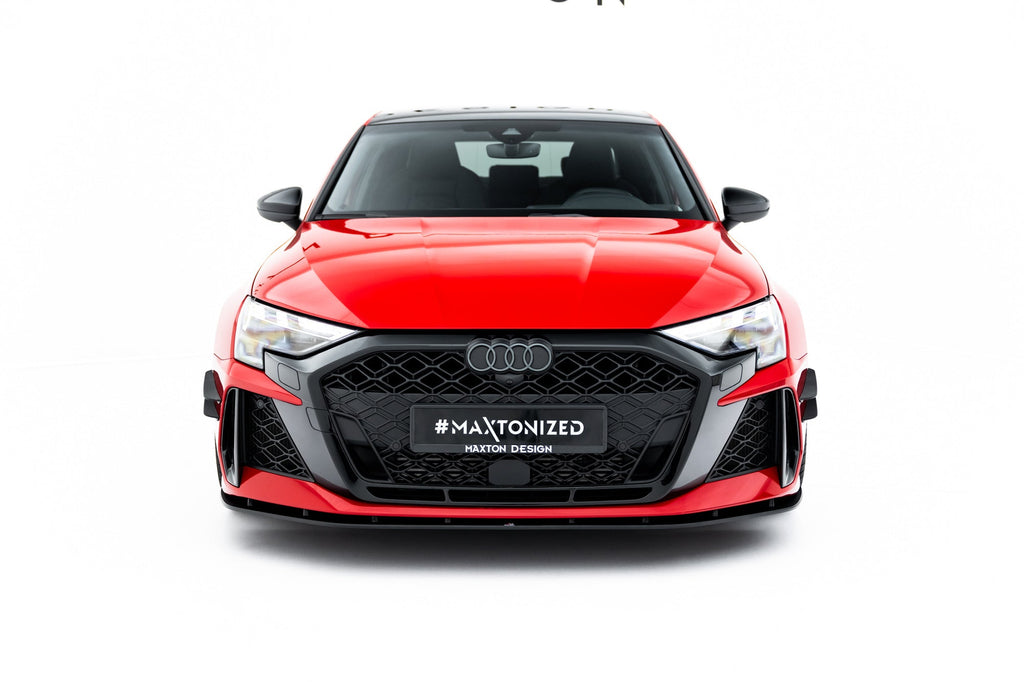 Canards de parachoques delantero para Audi RS3 Sedan 8Y Facelift