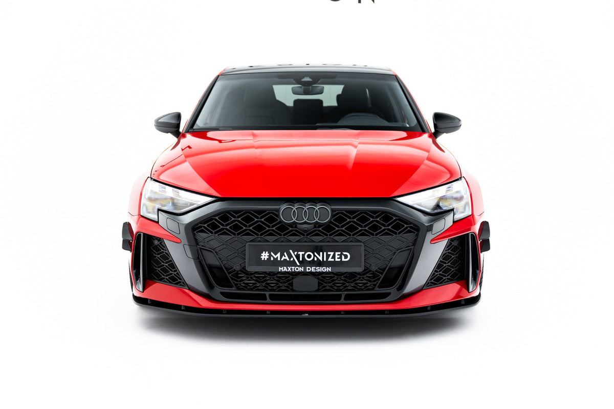 Canards de parachoques delantero para Audi RS3 Sedan 8Y Facelift