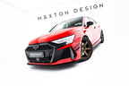 Canards de parachoques delantero para Audi RS3 Sedan 8Y Facelift