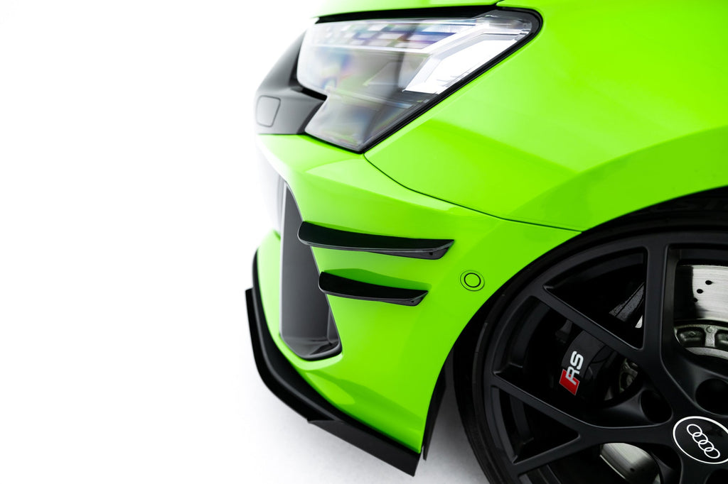 Canards de parachoques delantero para Audi RS3 Sportback 8Y Facelift