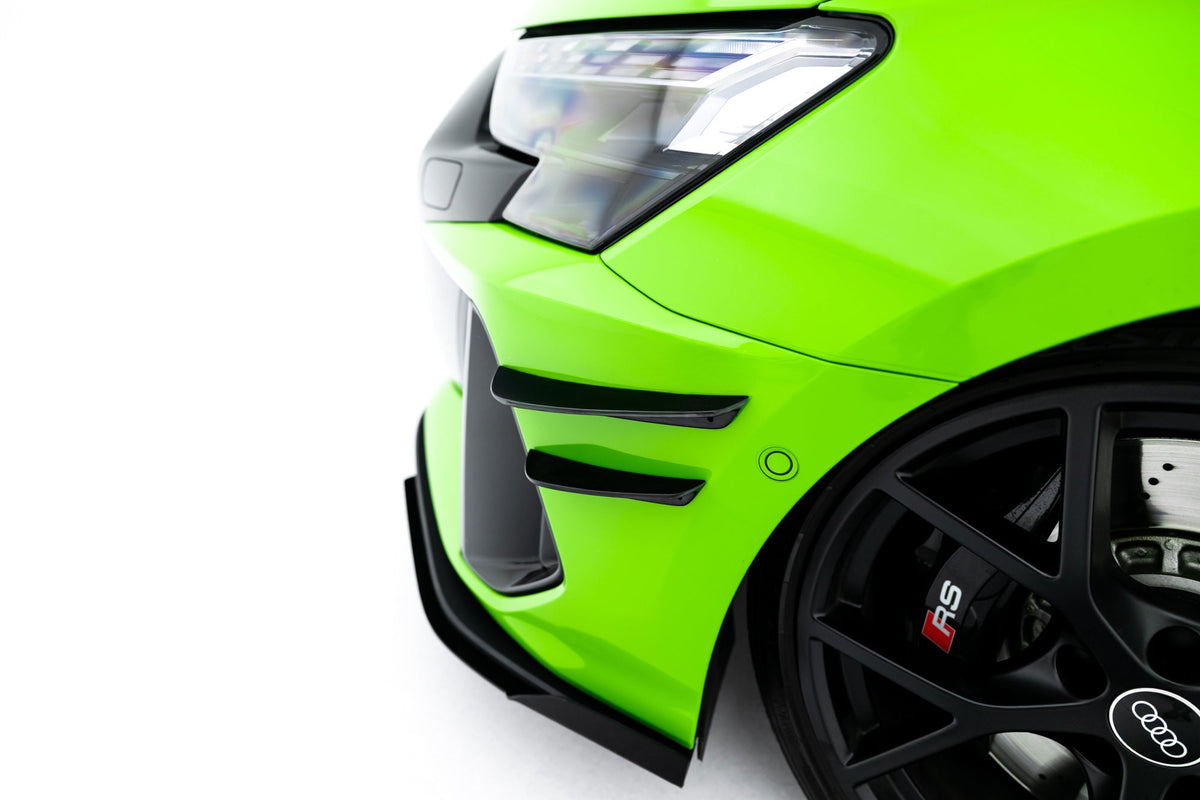 Canards de parachoques delantero para Audi RS3 Sportback 8Y Facelift