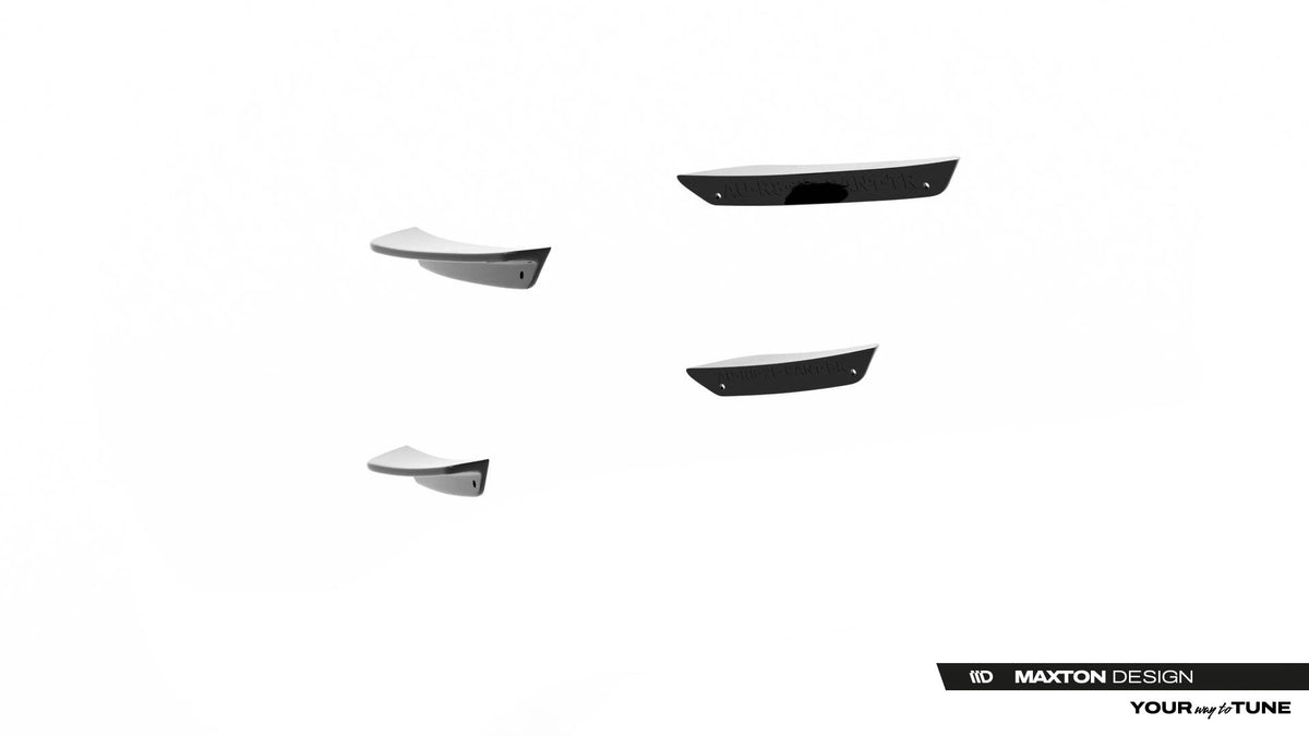 Canards de parachoques delantero para Audi RS3 Sportback 8Y Facelift