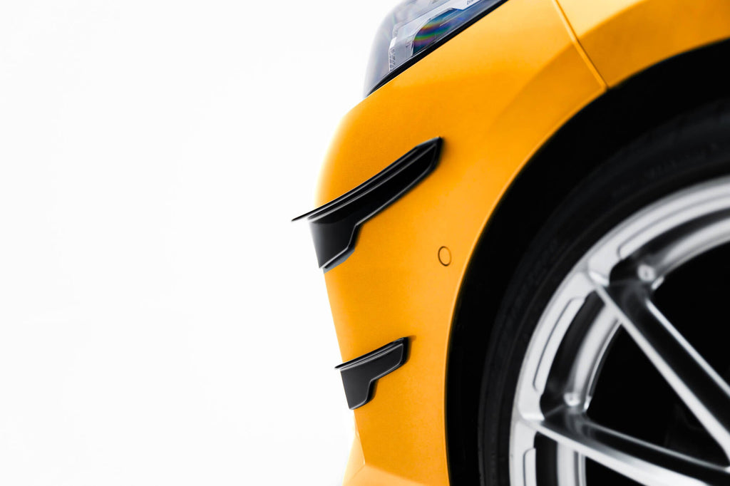 Canards de parachoques delantero para BMW 1 M-Pack F70