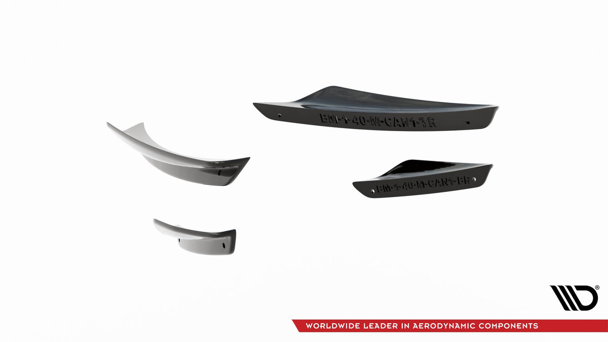 Canards de parachoques delantero para BMW 1 M-Pack / M135i / 128ti F40