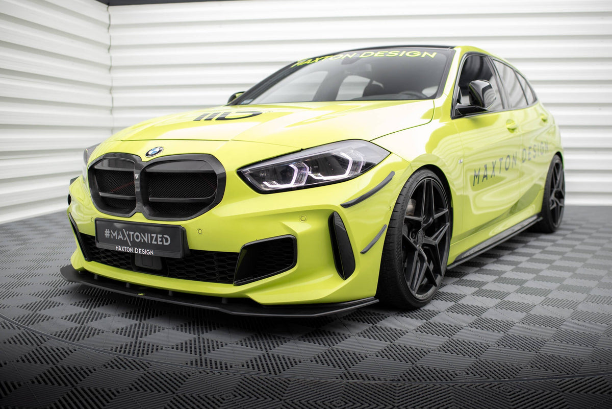 Canards de parachoques delantero para BMW 1 M-Pack / M135i / 128ti F40