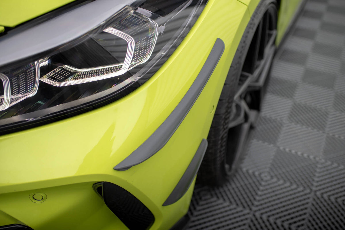 Canards de parachoques delantero para BMW 1 M-Pack / M135i / 128ti F40
