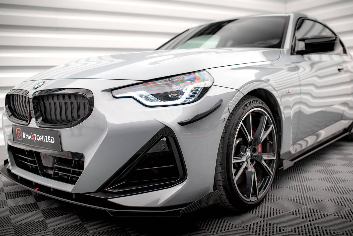 Canards de parachoques delantero para BMW 2 Coupe M-Pack / M240i G42