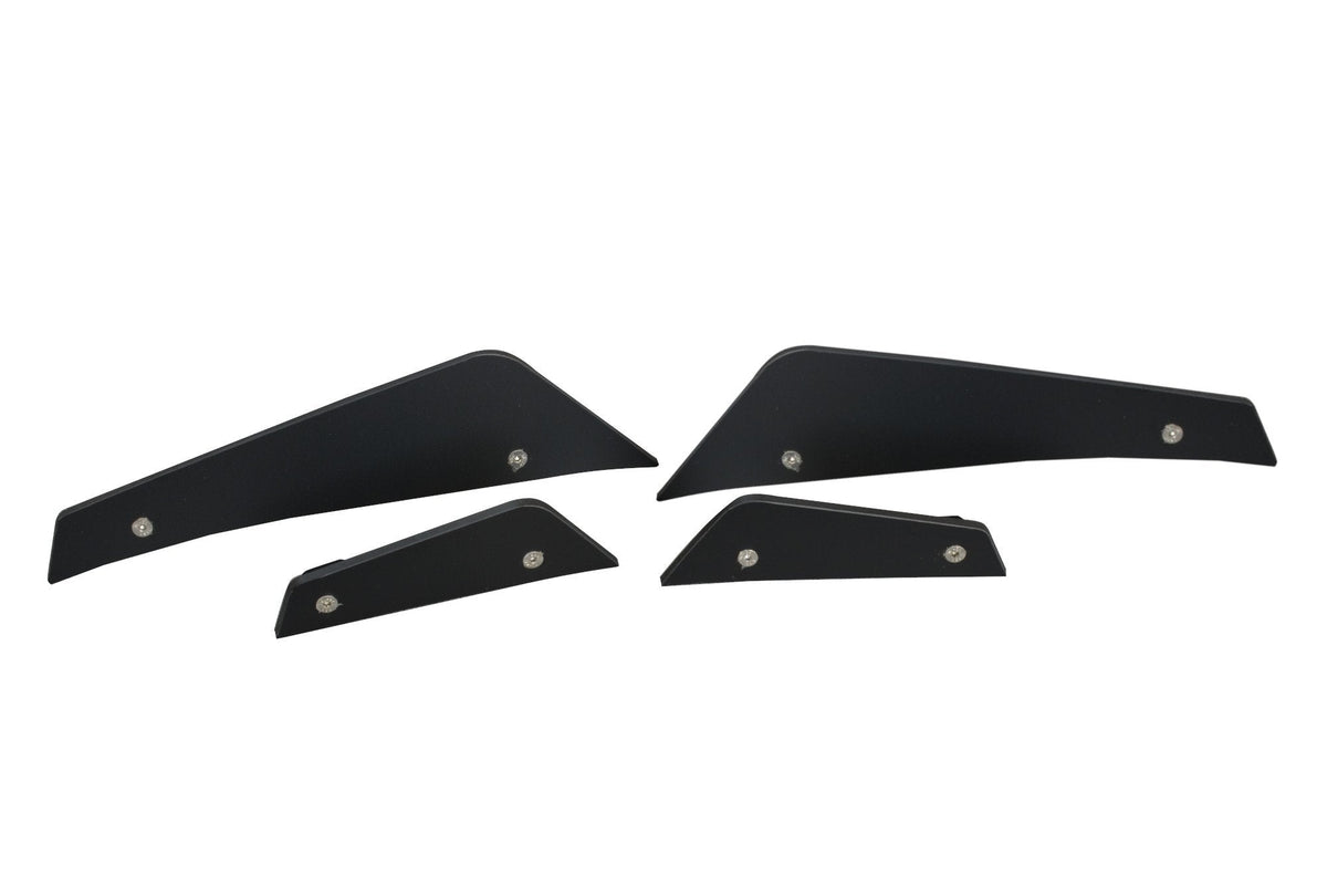 Canards de parachoques delantero para Ford Fiesta ST Mk7 Facelift